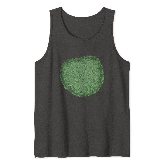 naturally fresh looking green moss cushion Tank Tops