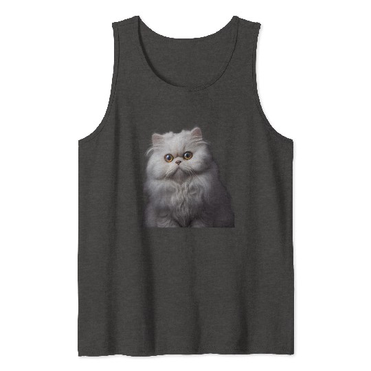 Persian Cat - A Sweet Gift Idea For All Cat Tank Tops
