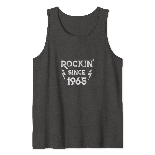 57 Year Old: Classic Rock 1965 57th Birthdayfantas Tank Tops