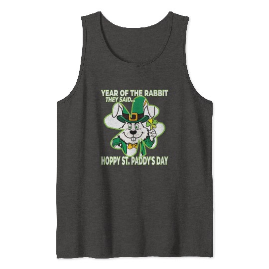Year of the Rabbit - St. Paddy's Day Tank Tops