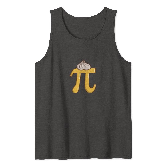 Lemon Meringue Pi - Funny Pi Day Math Teacher Tank Tops