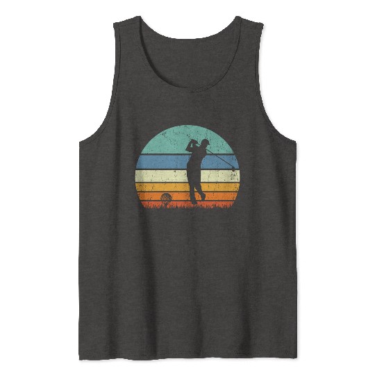 Retro vintage Golf Tank Tops