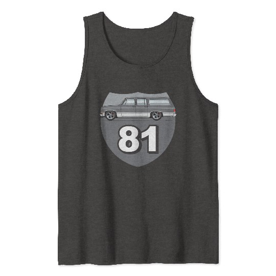81 Charcoal Tank Tops