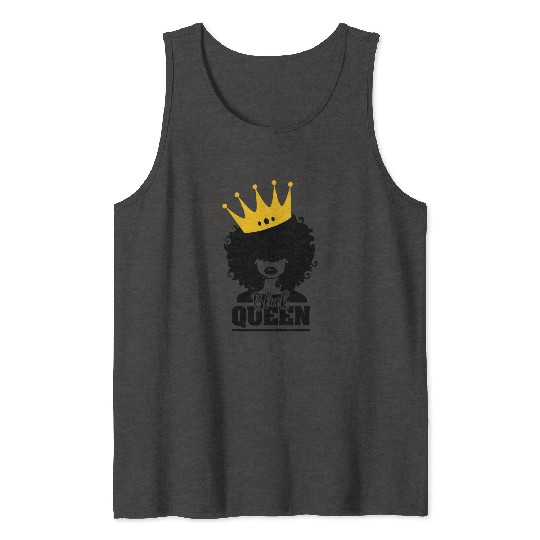 Black Queen Tank Tops