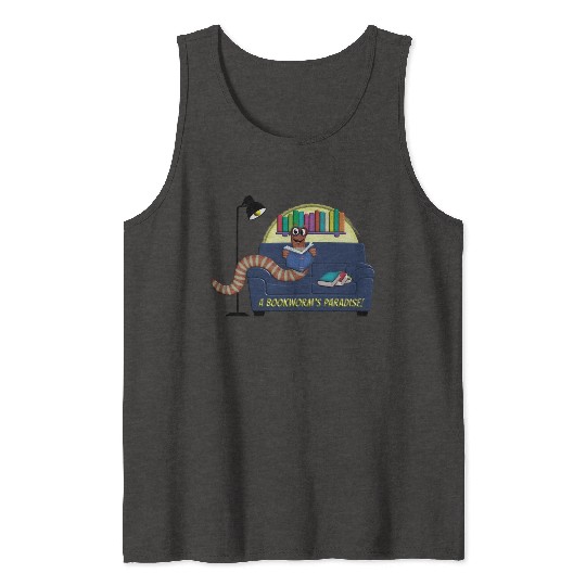 A Bookworm's Paradise Tank Tops