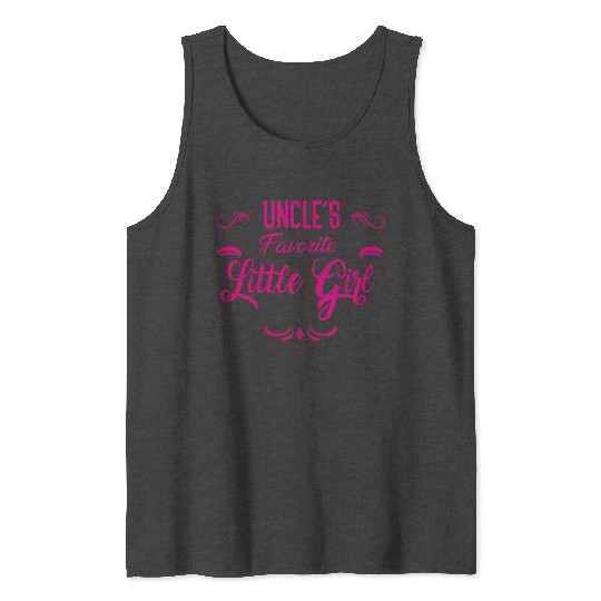 Uncle s Favorite Little girl Tank Tops