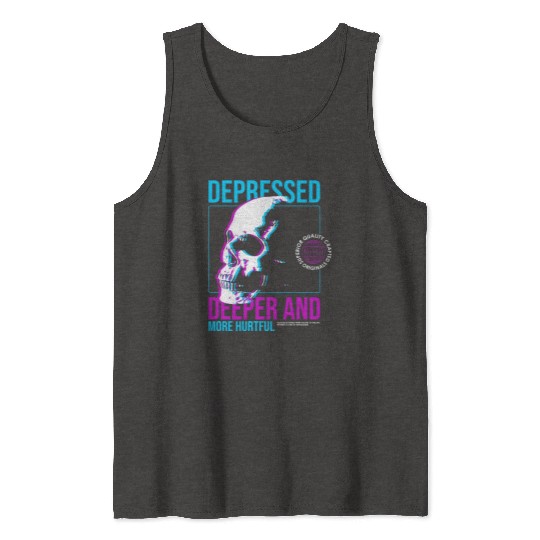 Depressed Streetwear Tank Tops