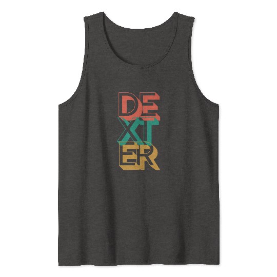 Retro Dexter Tank Tops