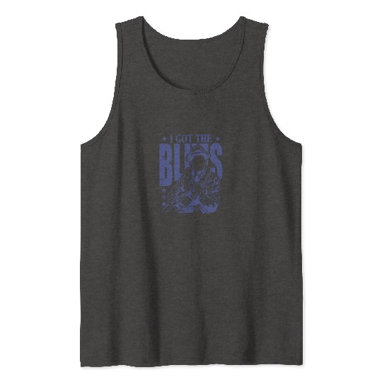 I got the Blues Music Trumpet Tank Tops