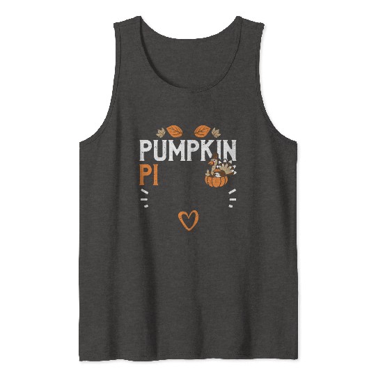Pumpkin Pi - Thanksgiving Tank Tops