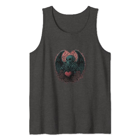 For the Love of Cthulhu Tank Tops