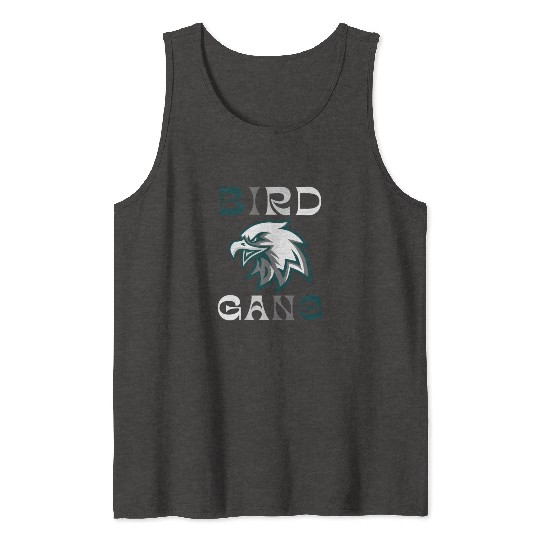 Eagle Bird Gang Funny Philadelphia Tank Tops