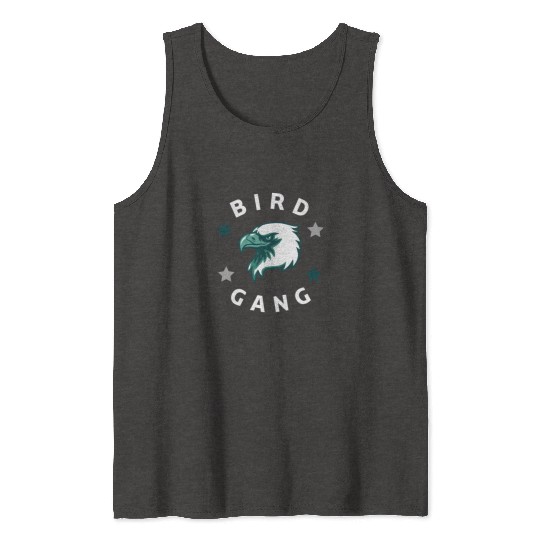 Eagle Bird Gang Funny Philadelphia Tank Tops