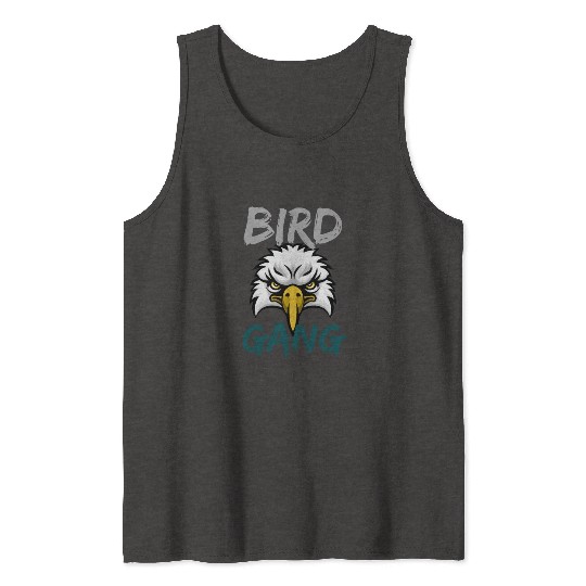 Eagle Bird Gang Funny Philadelphia Tank Tops
