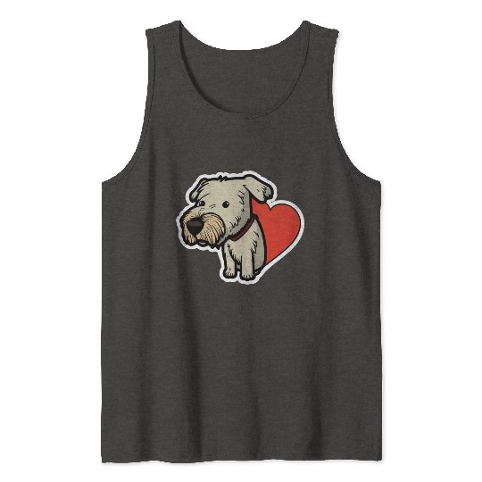 cute dog Tank Tops