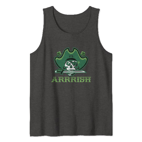 Pirate skull shenanigans Tank Tops