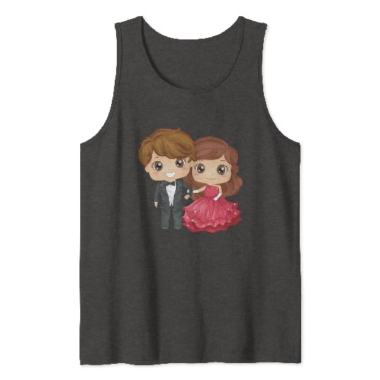 The groom and the bride Tank Tops