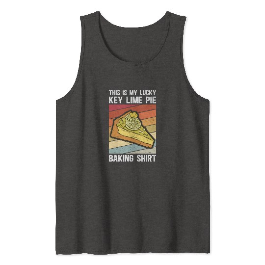 Key Lime Pie Baking Pies Lover Tank Tops