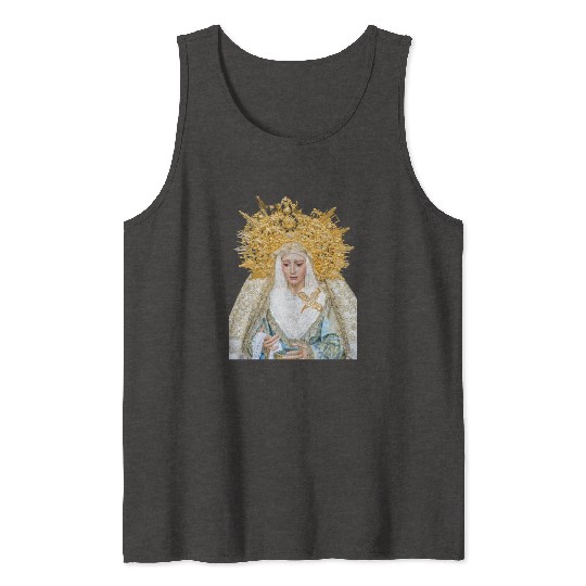Virgin Mary Mother of Jesus Madonna Tank Tops