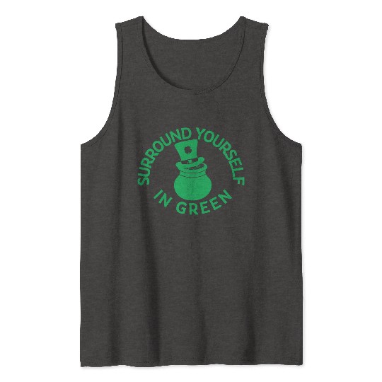 Surround Yourself In Green Tank Tops