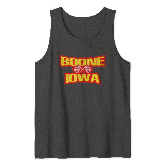 Boone Iowa IA Midwest Hobby Stock Modified Race Ca Tank Tops