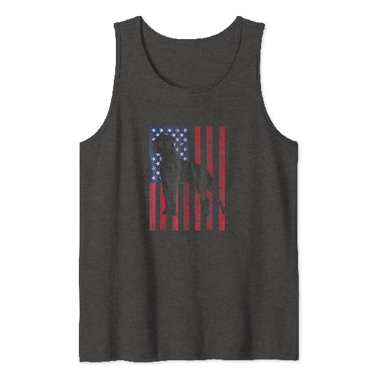 Great Dane Tank Tops Patriotic Gre