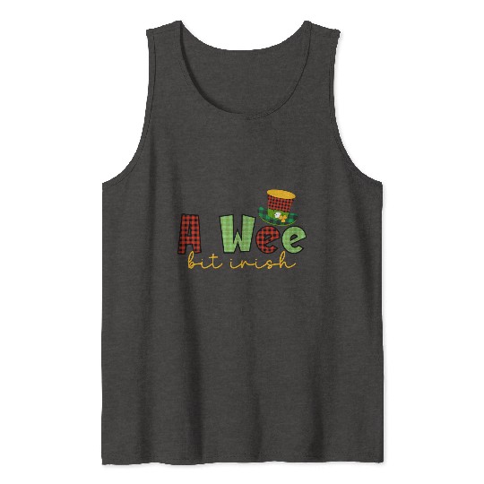 A Wee Bit Irish Sublimation Tank Tops