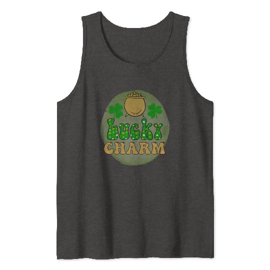 LuckyPatricks Day Sublimation Tank Tops