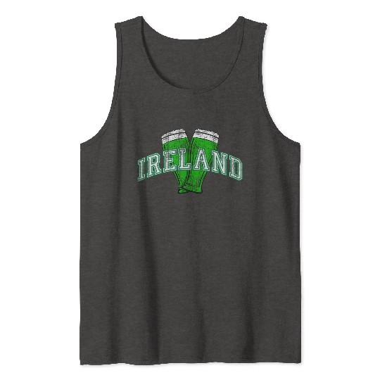 st patricks day - ireland Tank Tops