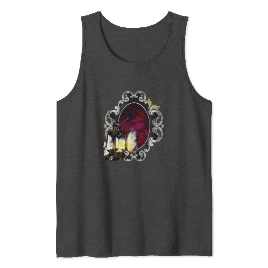041 The Lantern And The Dragonfly Tank Tops