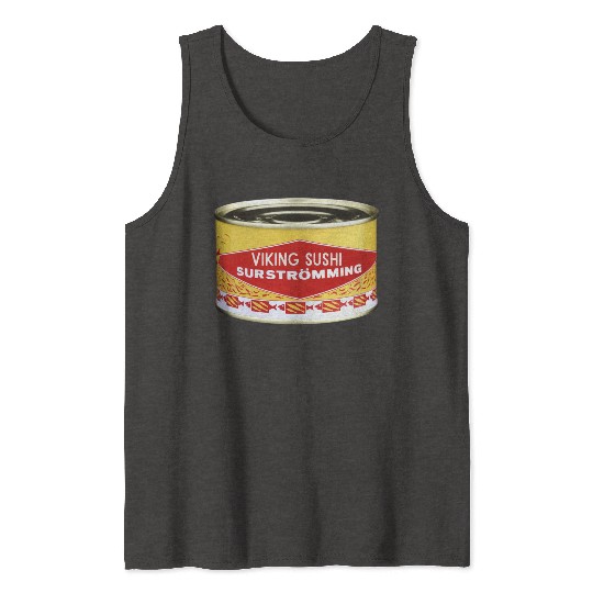 Viking Sushi, Swedish Food Tank Tops