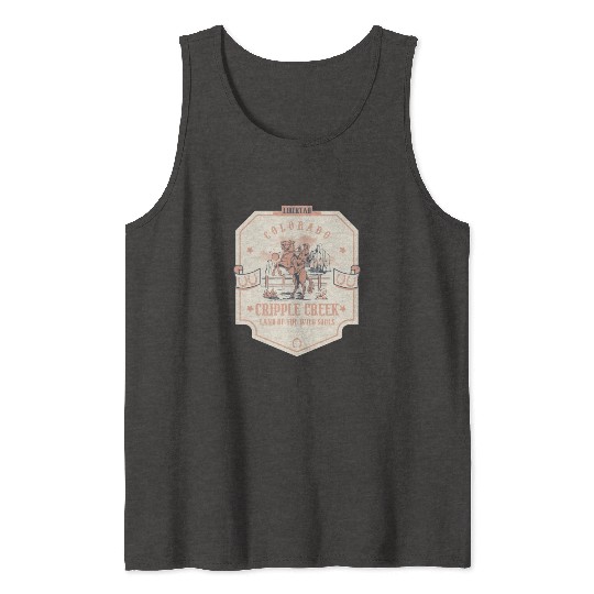 cripple creek colorado wild west town Tank Tops
