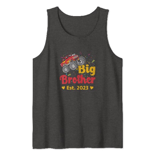 Big Brother Est 2023 Monster Truck Tank Tops