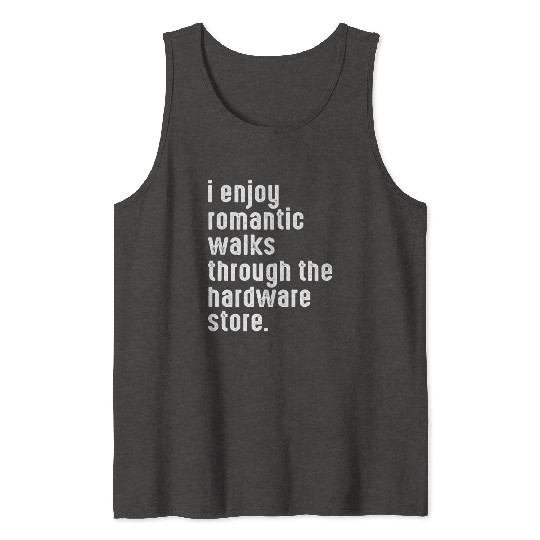 Funny Dad Handyman Hardware Store Tank Tops