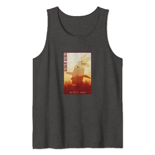 Forth worth Texas wild west town Tank Tops