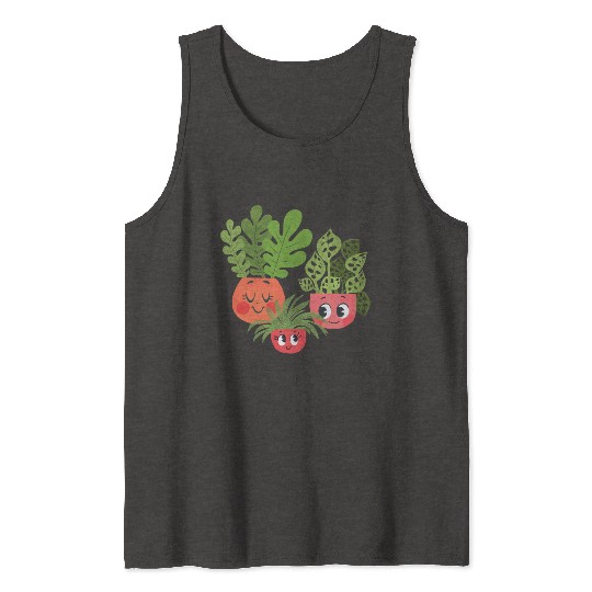 Happy Plants Tank Tops
