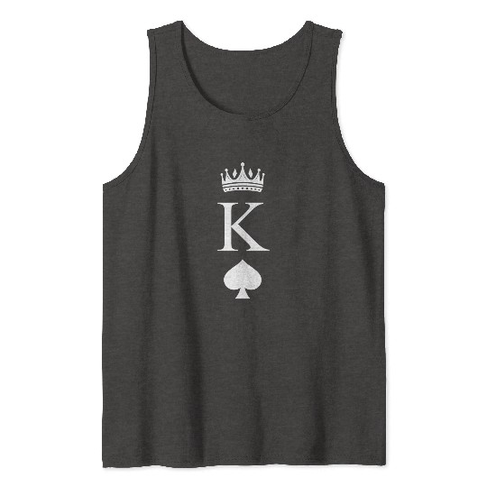 King of Spades - Boyfriend gift for Valentine's Tank Tops