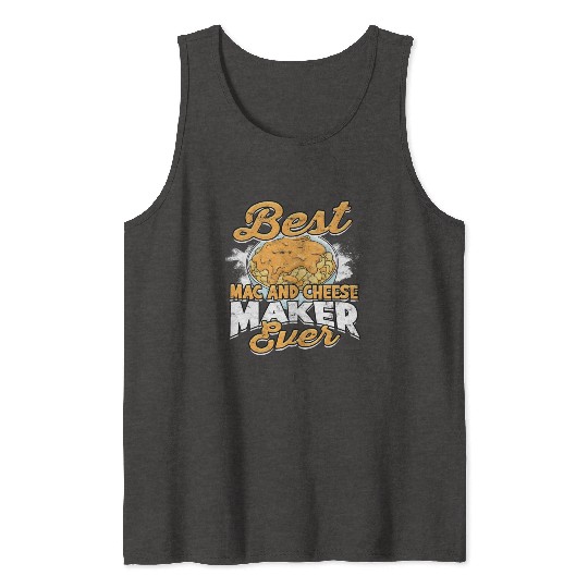 Mac N' Cheese Taster Pasta Food Macaroni Tank Tops