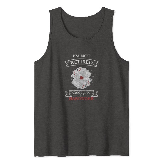 Casino Win Blackjack Game Tank Tops