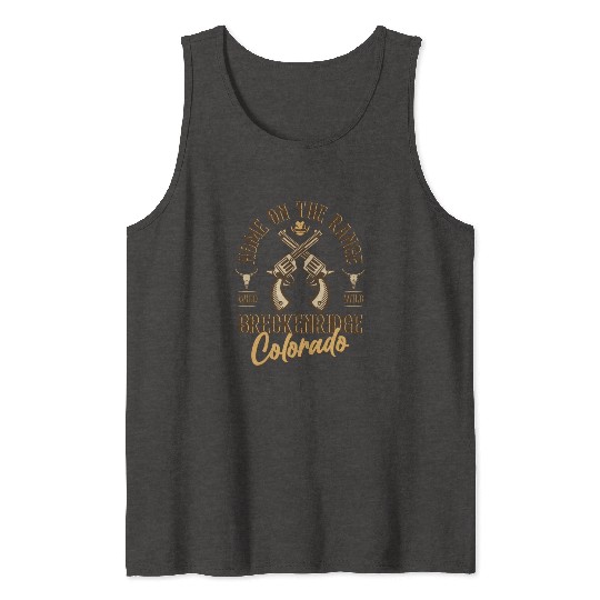 Breckenridge Colorado wild west town Tank Tops