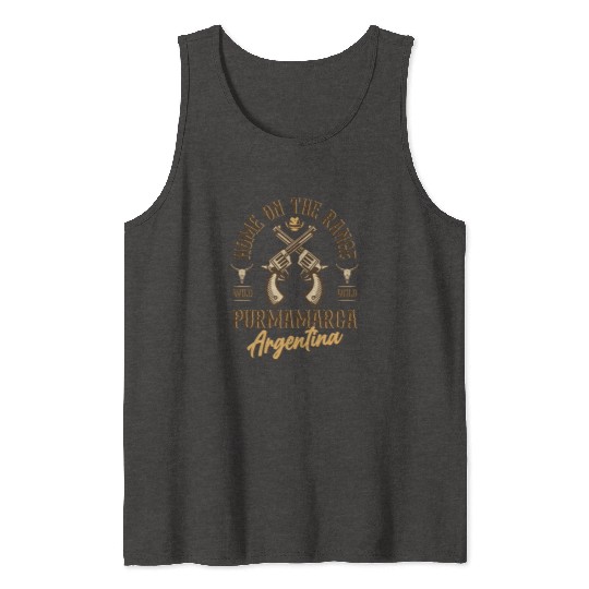Purmamarca Argentina wild west town Tank Tops