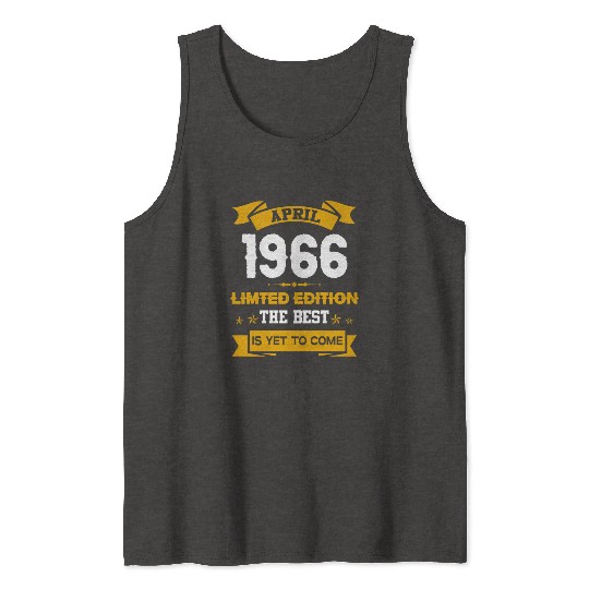 April 1966 Birthday Surprise Tank Tops