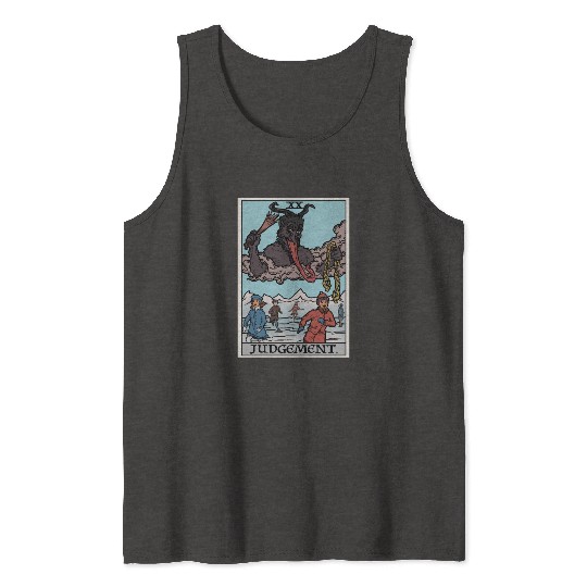 Judgement by Krampus Tank Tops