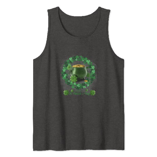 Irish Shamrock St Patrick's Day Cool Tank Tops