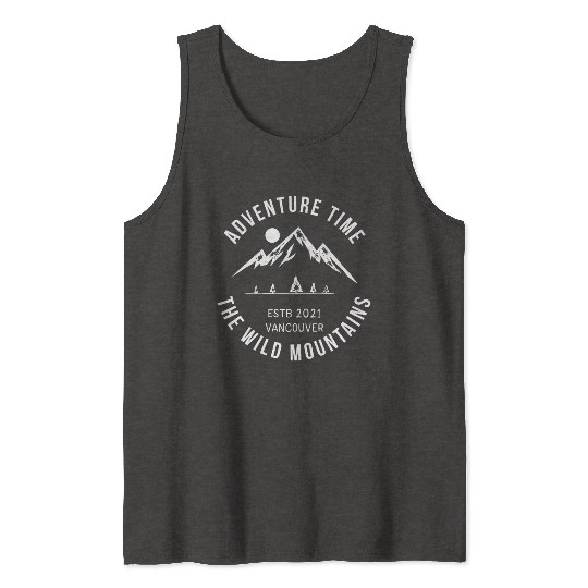 ADVENTURE TIME THE WILD MOUNTAINS Tank Tops