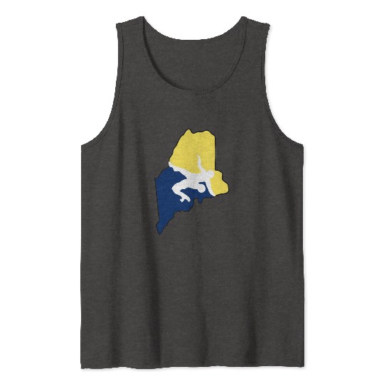 Maine Wrestling Tank Tops