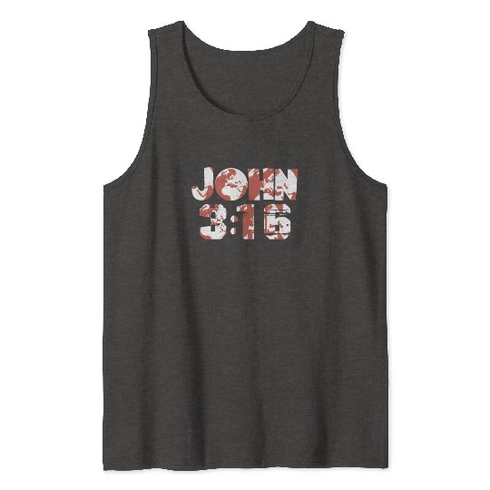 John 3-16 World Tank Tops