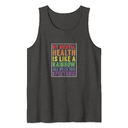 Psychology Psychologist Colourful Tank Tops