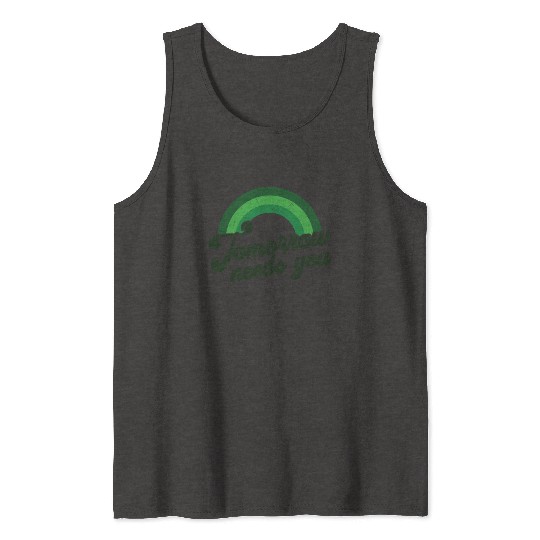 Rainbow Mental Health Tomorrow Needs You Tank Tops