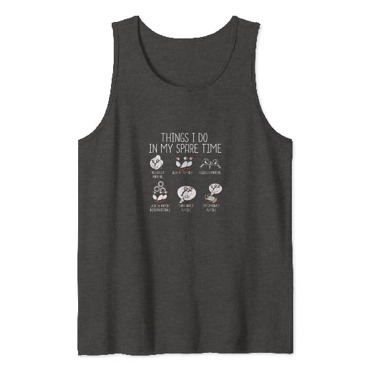 Funny Atlantic Puffin Bird Lover Women Puffin Tank Tops